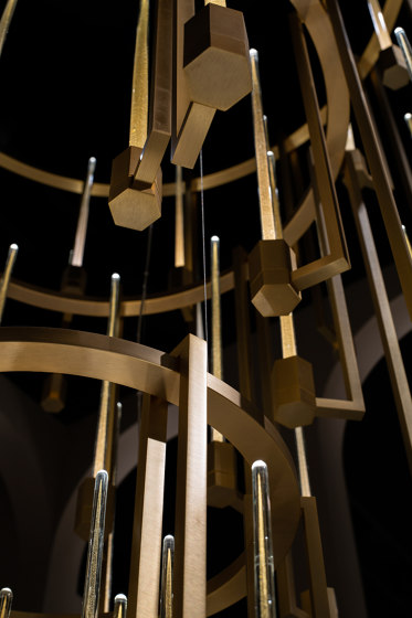 Kalì chandelier | Suspended lights | Paolo Castelli