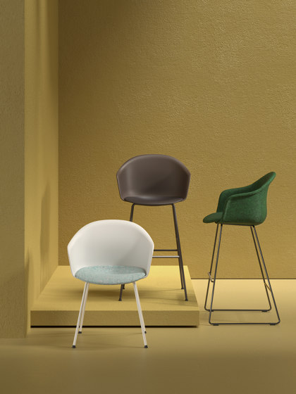 Màni Armshell Fabric HO-4 | Chairs | Arrmet srl