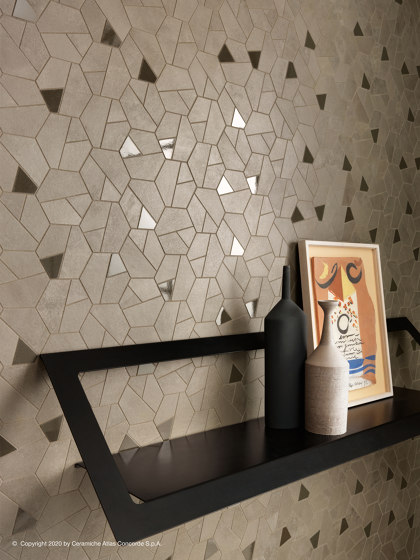 Boost Pro Cream Mosaico Shapes 31x33,5 | Mosaicos de cerámica | Atlas Concorde