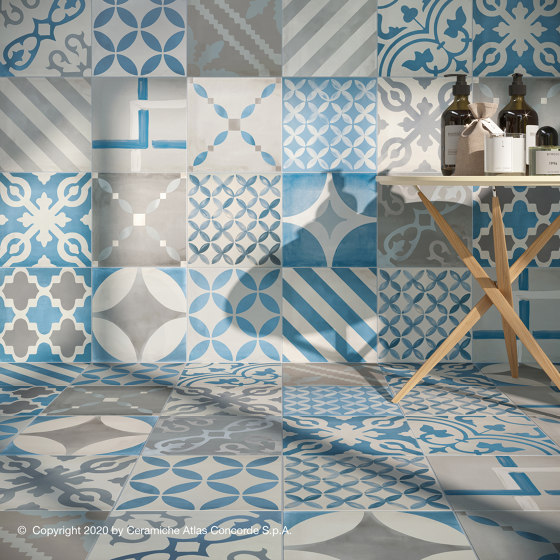 Venti Boost Blue Carpet1 20x20 | Keramik Fliesen | Atlas Concorde