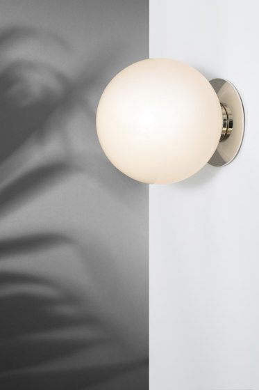 Mezzo flush small polished nickel | Wandleuchten | CTO Lighting
