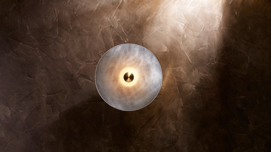 Lampada a parete Cielo in ottone satinato | Lampade parete | CTO Lighting