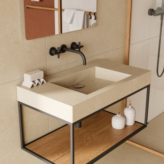 Area Pro | sand-beige Grid | Ceramic tiles | AGROB BUCHTAL