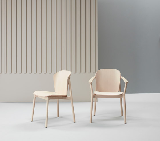 Finn metal wood armchair | Chaises | SCAB Design