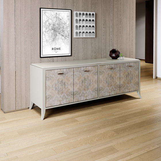 Relief | Chest of drawers - Walnut Burl | Sideboards | ITALIANELEMENTS