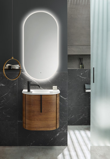 Lavo 2.0 | Mineral cast washbasin incl. vanity unit | Mobili lavabo | burgbad