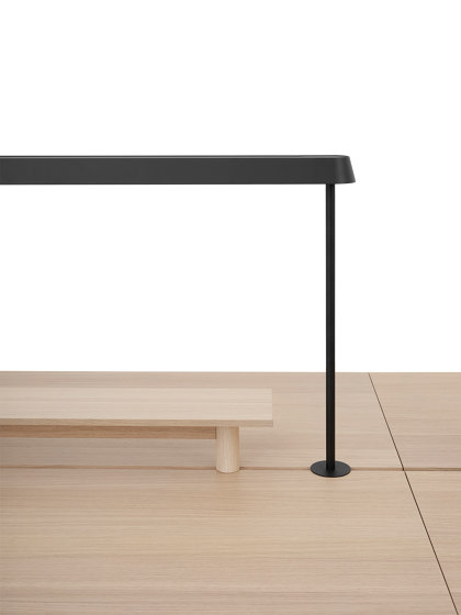 Linear System Screen | 75cm | Upholstery | Table accessories | Muuto