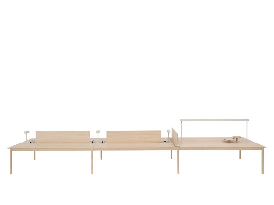 Linear System Screen | 125cm | Upholstery | Accesorios de mesa | Muuto