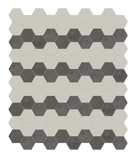 Matiere Hexa-Style Arbre Grey | Piastrelle ceramica | Settecento