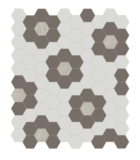 Matiere Hexa-Style White Glossy | Ceramic tiles | Settecento