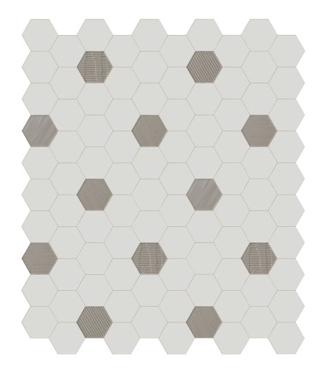 Matiere Hexa-Style Carton White Glossy | Piastrelle ceramica | Settecento