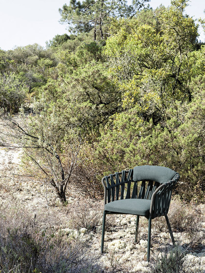 Emma Cross dining armchair | Chairs | Varaschin