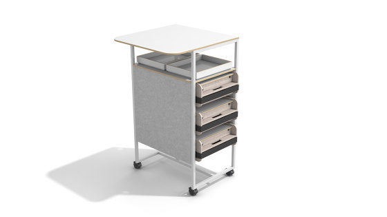 Neo Box tragbare Handbox | Schreibtisch-Ablagen | Fleischer Büromöbelwerk