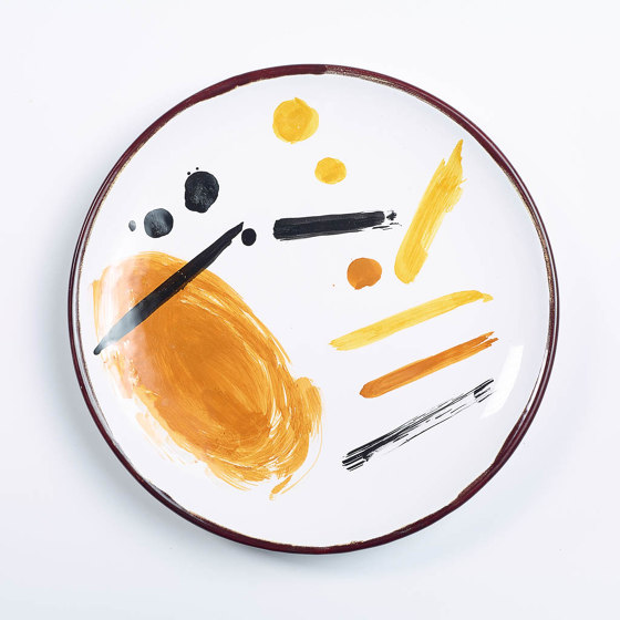 Set of designer plates | Vaisselle | Paolo Castelli