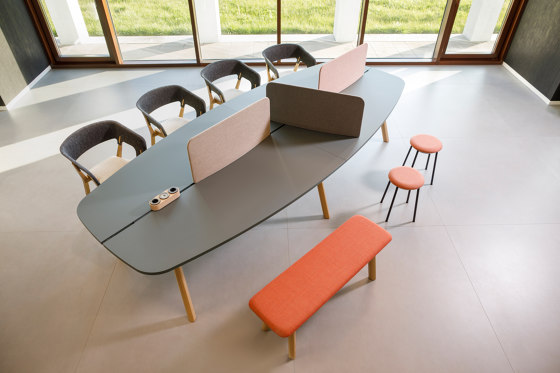 6855/6 Creva desk | Tables collectivités | Kusch+Co
