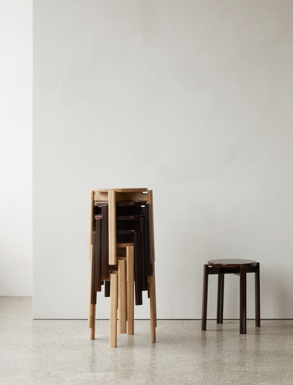 Passage Counter Stool | Natural Oak | Chaises de comptoir | Audo Copenhagen