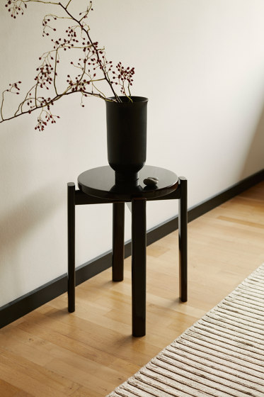 Passage Lounge Table Ø50 | Natural Oak | Tables d'appoint | Audo Copenhagen