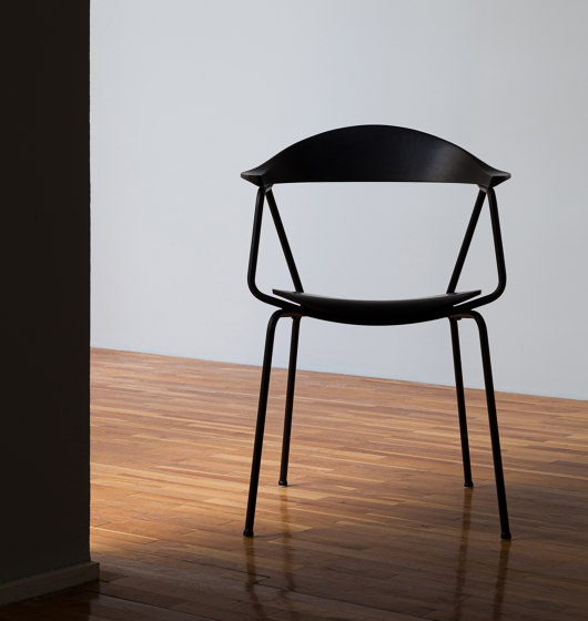 Piun Stuhl mit Gepolsterter Sitz | Stühle | Prostoria