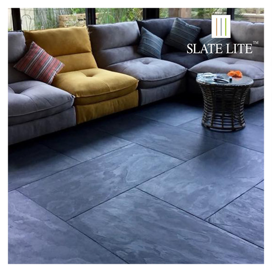 Slate-Lite Stacking Stones | Riemchen Silver Grey | Placages | Slate Lite
