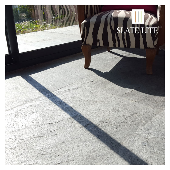 Slate-Lite Stacking Stones | Riemchen Silver Grey | Placages | Slate Lite