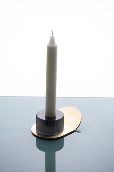 Lumino - STRIPE candle holder | Candelabros | Purho