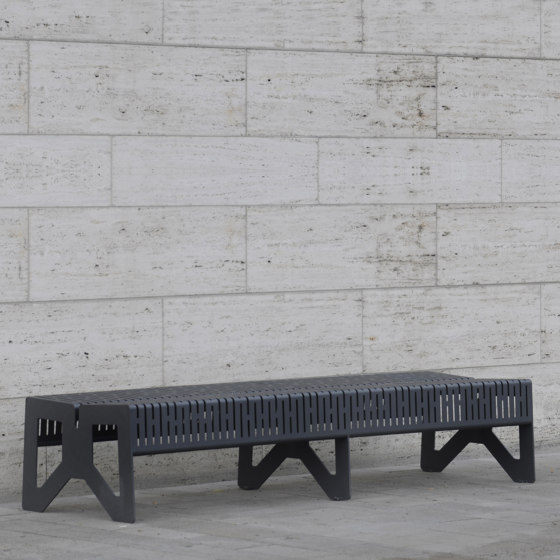 Chalidor 100 Bench without armrests 1800 | Benches | BENKERT-BAENKE