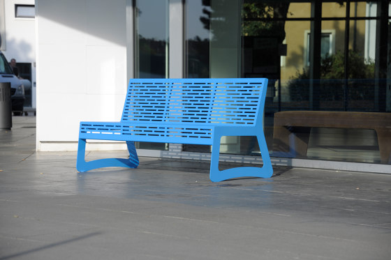 Chalidor 200 Bench without armrests 2405 | Benches | BENKERT-BAENKE