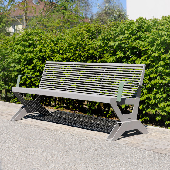Sicorum M 1100 Bench without armrests 1900 | Benches | BENKERT-BAENKE