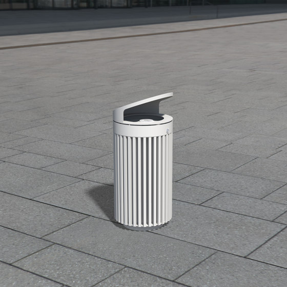 Litter bin 610 with and without ashtray | Waste baskets | BENKERT-BAENKE