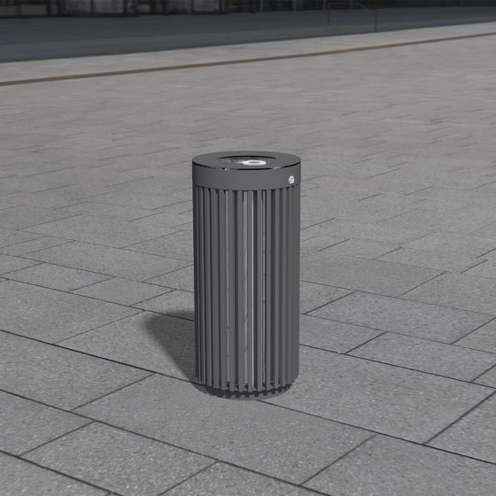 Litter bin 620 with and without ashtray | Waste baskets | BENKERT-BAENKE