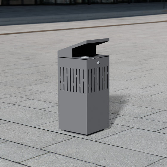 Litter bin 1110 with and without ashtray | Waste baskets | BENKERT-BAENKE