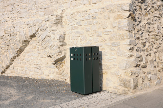 Litter bin 1320 with and without ashtray | Waste baskets | BENKERT-BAENKE