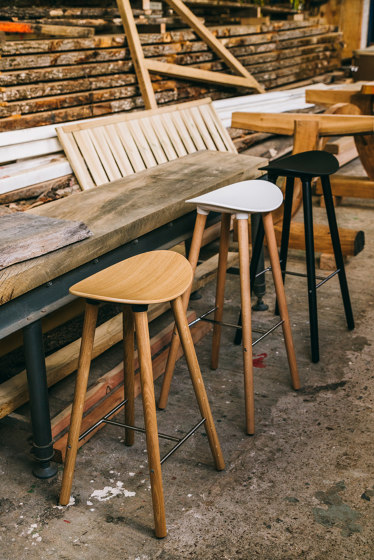 Coma Wood stool | Sgabelli | ENEA