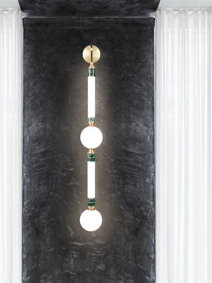 Greenstone Pendant - Large | Lámparas de suspensión | Marc Wood Studio