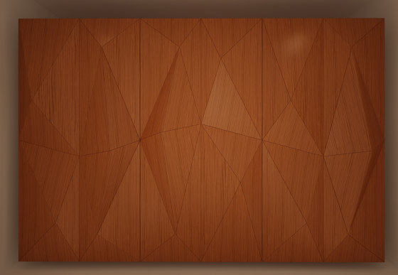 Geta Panel-B Teak With Mix Perforation | Wood panels | Mikodam