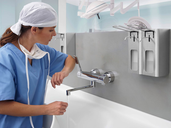 HANSACLINICA | Washbasin faucet, 6 V, Bluetooth | Wash basin taps | HANSA Armaturen
