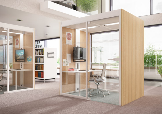 Aspect 360 - Sliding Door | Office Pods | Boss Design