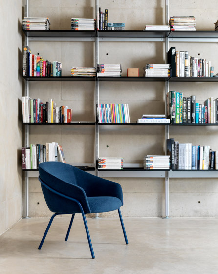 Paloma Lounge Plush Chair - Sled Base | Sessel | Boss Design