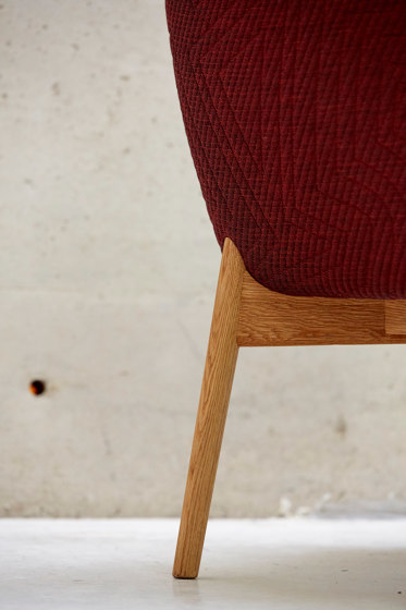 Paloma Meeting Chair - Wooden 4 Leg | Sillas | Boss Design
