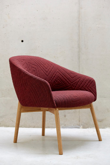 Paloma Lounge Chair - 4 Leg | Armchairs | Boss Design