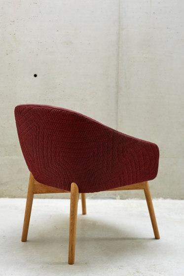 Paloma Lounge Chair - Sled Base | Sessel | Boss Design