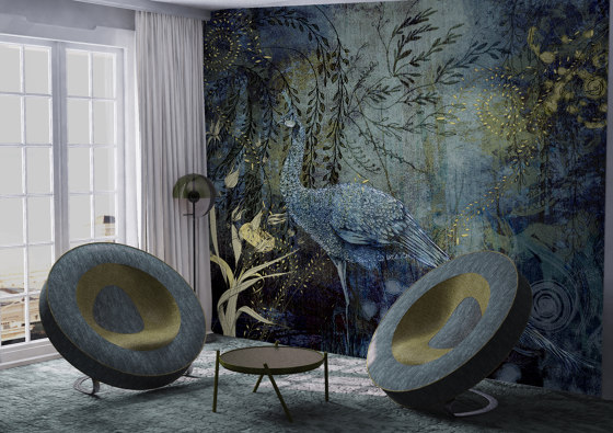 Learning to admire | The higher creation_gold | Wall coverings / wallpapers | Walls beyond