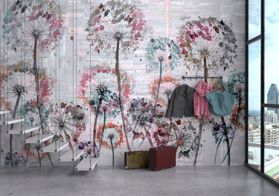 Scent of silence | Hasienda_green | Wall coverings / wallpapers | Walls beyond
