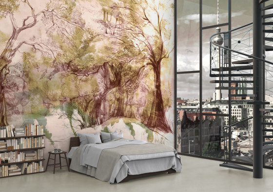 Scent of silence | Secret garden | Wall coverings / wallpapers | Walls beyond