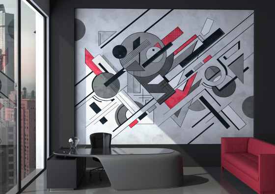 Spectre | Cubism | Wall coverings / wallpapers | Walls beyond