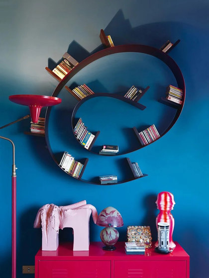 Bookworm Azul Cobalto | Regale | Kartell