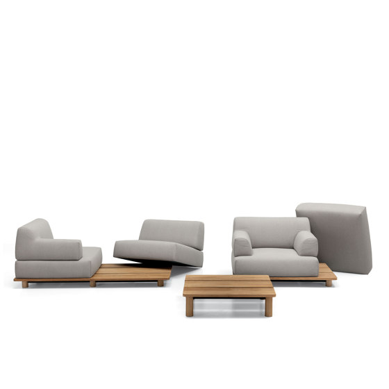 Palco sofa | Chaise longue | Kristalia