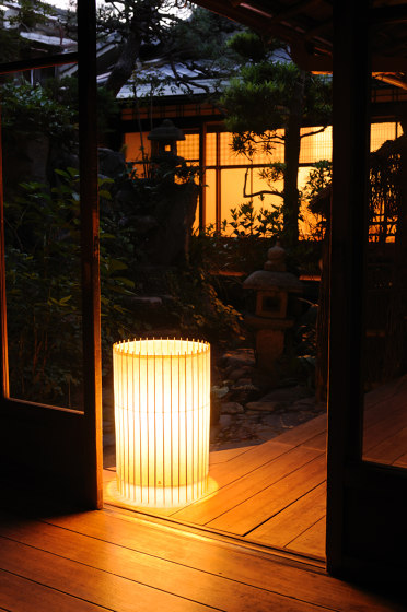 Kotori HG stand-alone light small - Purple | Lámparas de sobremesa | Hiyoshiya