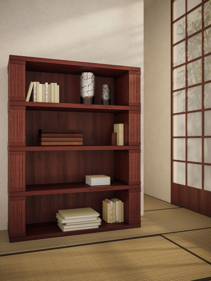 Iwata Houraiya Bookshelf | Estantería | Hiyoshiya