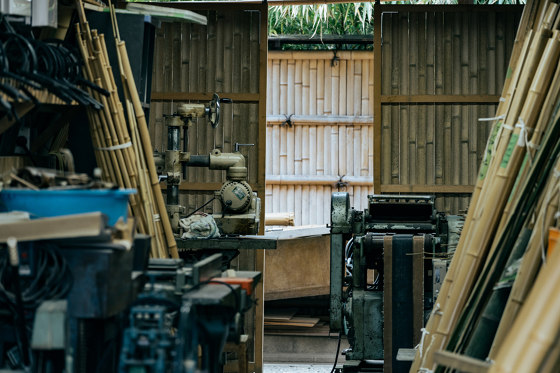 Miki Wari taimatsu bamboo panel | Bambus | Hiyoshiya